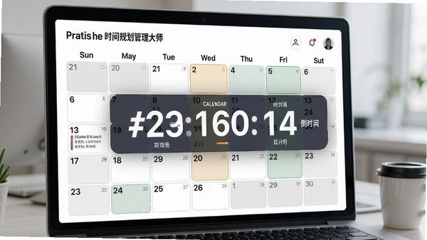 时间规划管理大师今天页面日历倒计时功能预览图