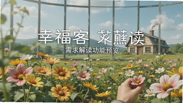 幸福客需求解读功能预览图