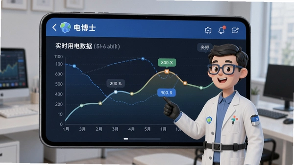 电博士app实时用电数据曲线图