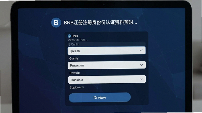 BNB注册身份认证资料填写预览图