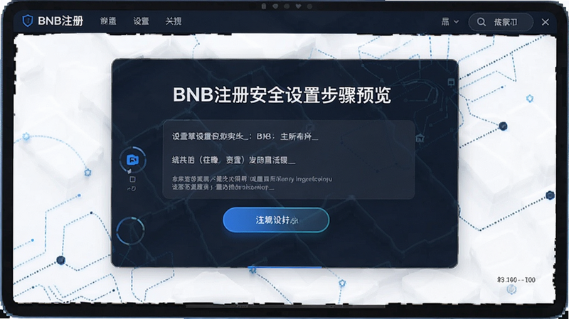 BNB注册安全设置步骤预览图