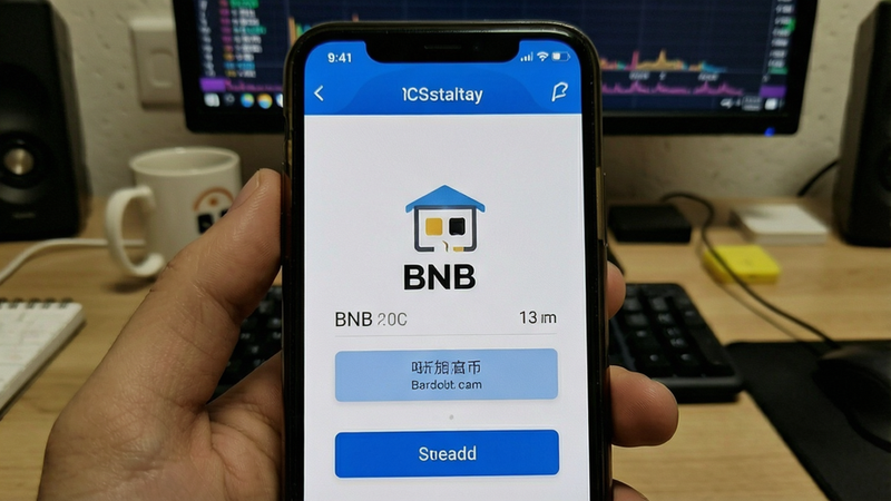 BNB卖币操作界面手机截图