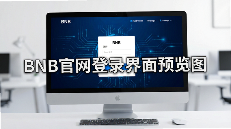 �û�ʹ�õ��Է���BNB������ҳ��ҳ����ʾ���ĵ�¼���棬����Ϊ����ɫ�Ƽ��з�񣬻����������������ġ�BNB������¼����Ԥ��ͼ��