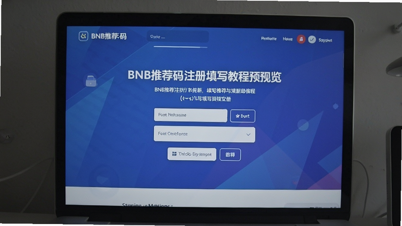 BNB推荐码注册页面填写教程预览图