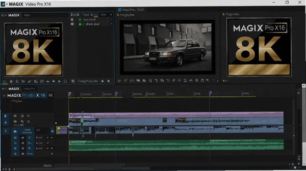 MAGIX Video Pro X16 8K�༭����Ԥ��ͼ