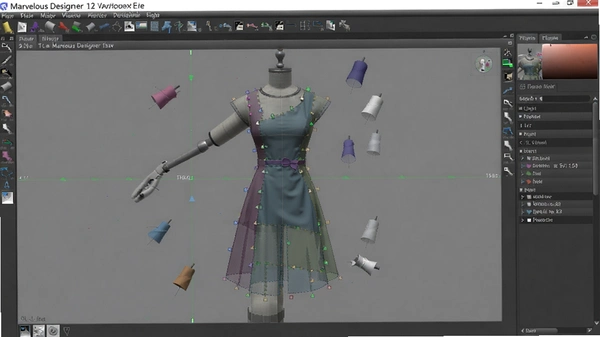 Marvelous Designer 12��װ�����Ʒչʾͼ