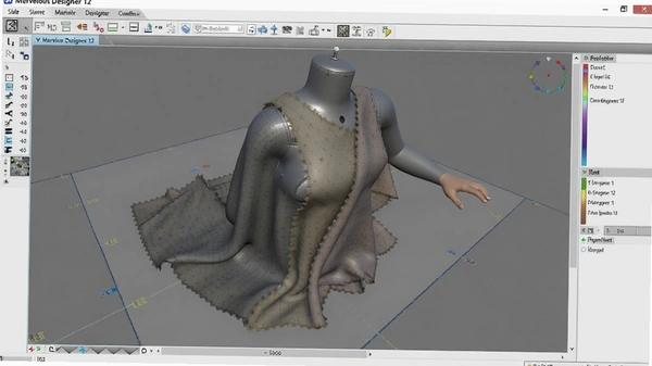 Marvelous Designer 12����ģ��Ч��Ԥ��ͼ