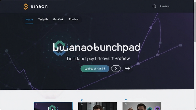 币安Launchpad页面概览预览图