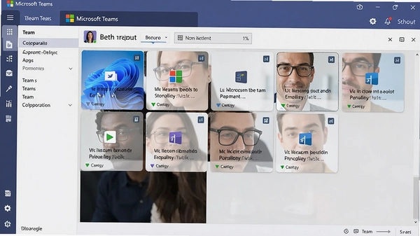 Microsoft Teams�Ŷ�Э������Ԥ��ͼ