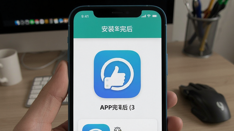 ��װ��ɺ��APP����