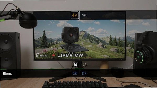 LiveView¼��4K���ʶԱ�ͼ