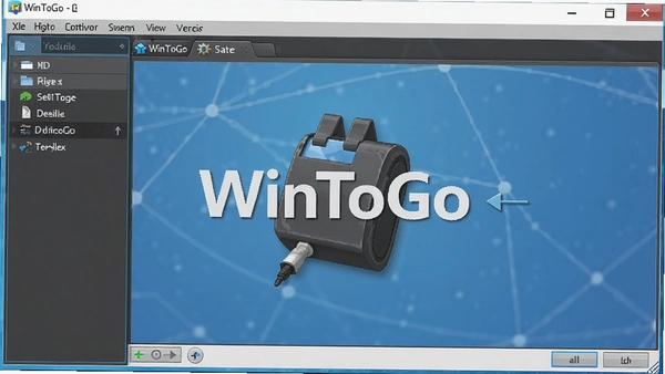WinToGo软件制作界面预览图