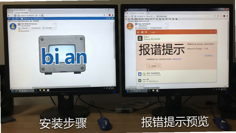 bi an安装步骤及报错提示预览图