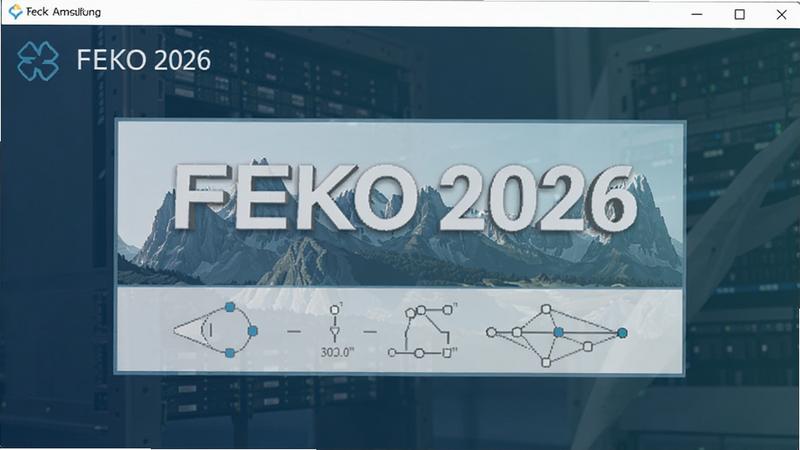 FEKO 2026安装界面预览图