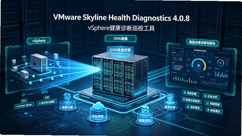 VMware Skyline Health Diagnostics 4.0.8ʵս��vSphere����Ѳ������ŵ���ͨ