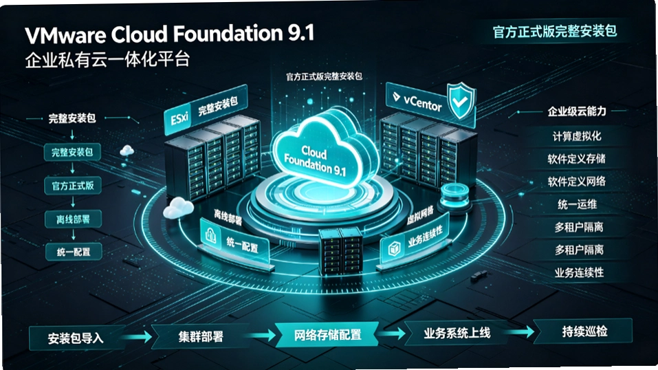 VMware Cloud Foundation 9.1��ҵ˽����һ�廯ƽ̨����