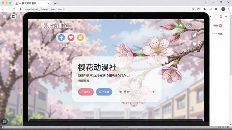 樱花动漫社番剧搜索功能操作截图预览图