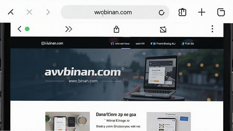 手机浏览器访问binan.com官网首页预览图