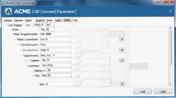 Acme CAD Converter����ת���������ý���
