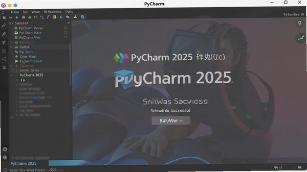 PyCharm 2025����ɹ�����