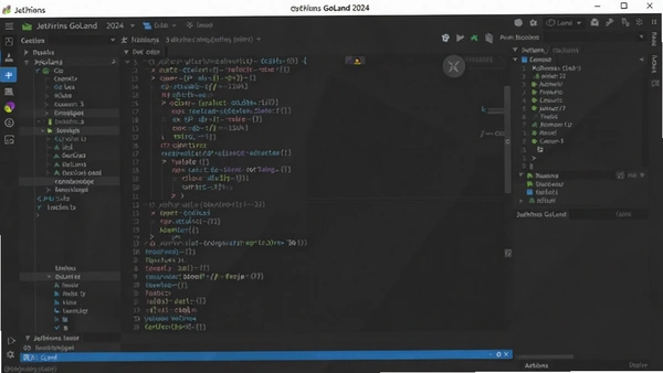 JetBrains GoLand 2024���Ľ����� �༭�����ͼ