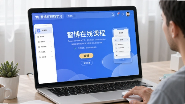 智博在线课程学习界面