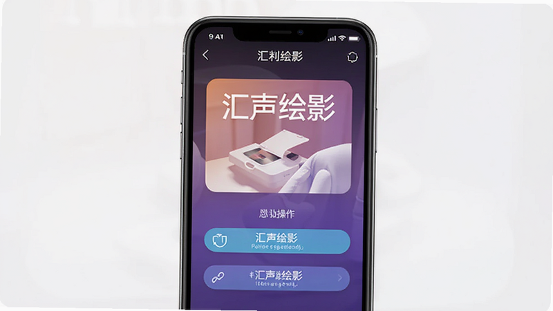 汇声绘影手机版操作界面预览图