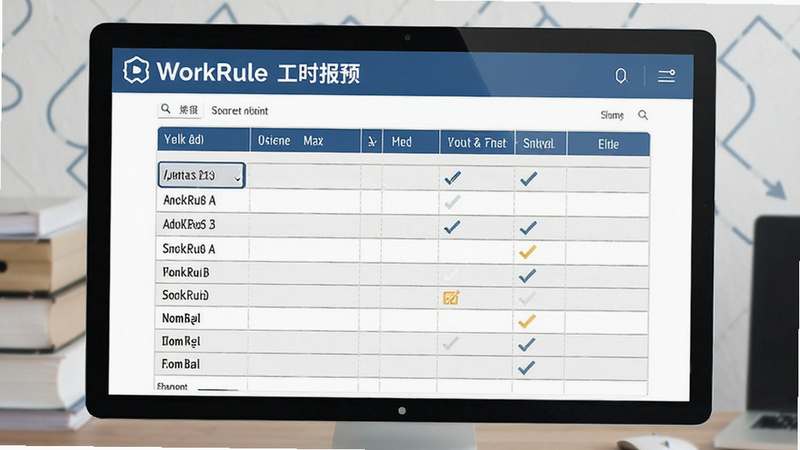 WorkRule��ʱ����Ԥ��ͼ