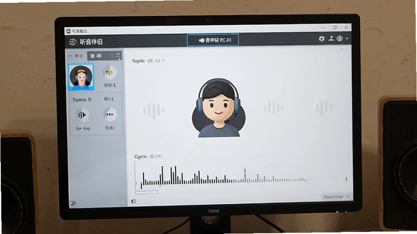 听音伴侣软件界面操作演示图