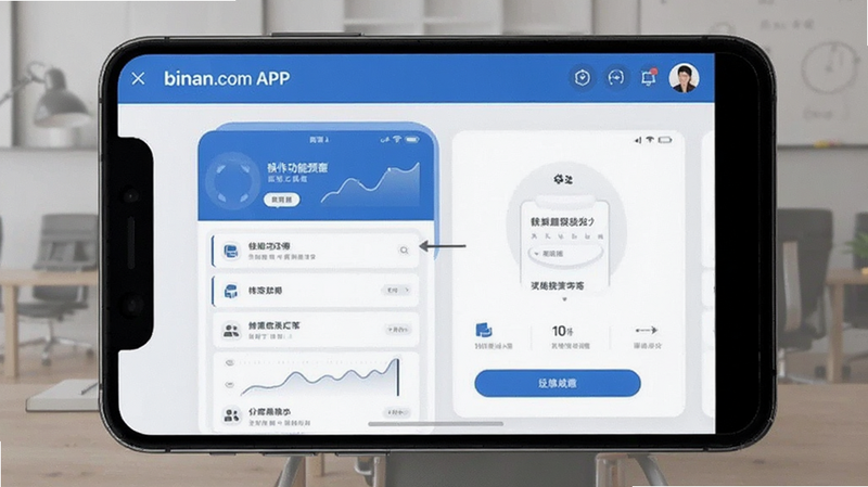 binan.com APP核心功能界面操作预览图