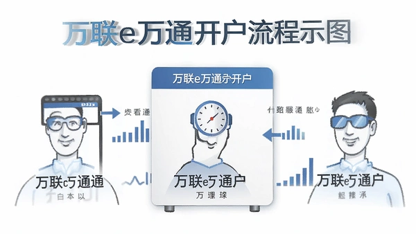 万联e万通开户流程示意图