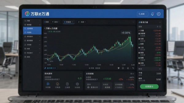 万联e万通股票交易界面预览图