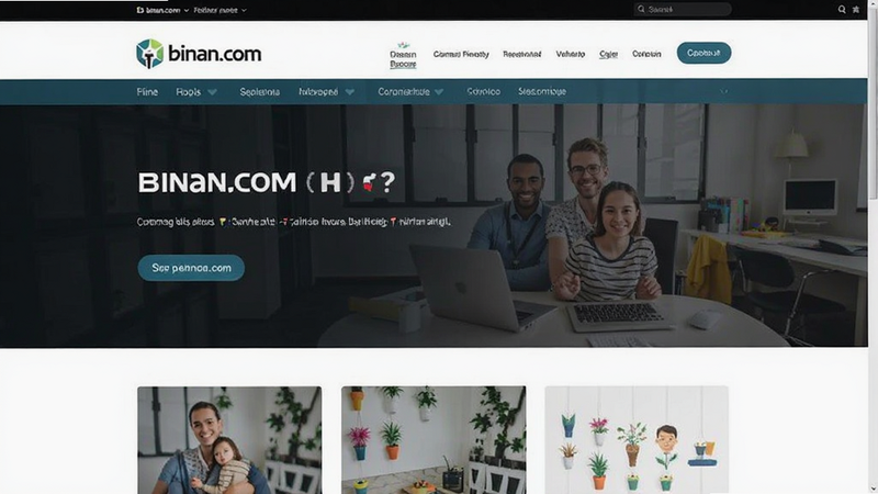 binan.com网站首页界面预览图