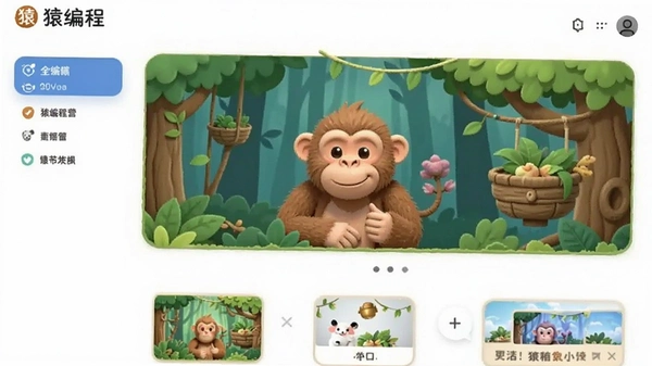 猿编程创造营界面截图