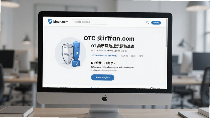binan.com OTC卖币风险提示页面预览图