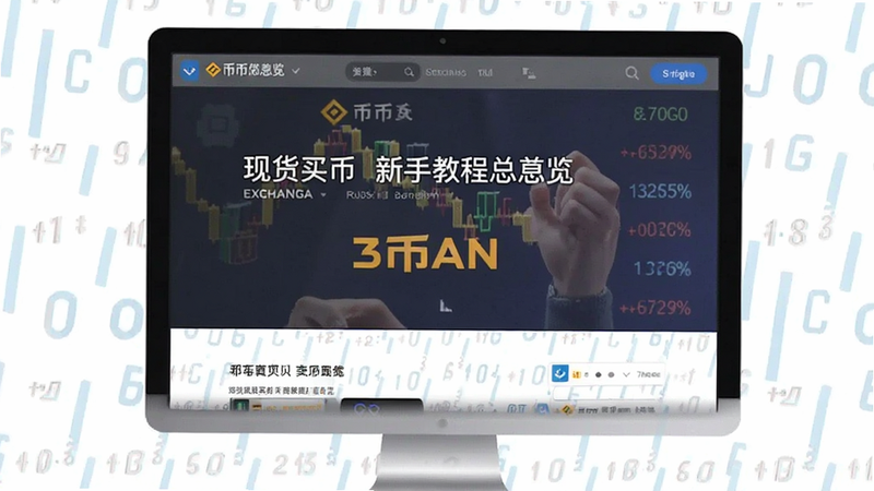 币安交易所现货买币新手教程首页总览图