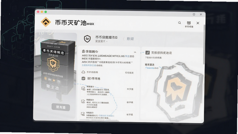 币安矿池选择界面预览图