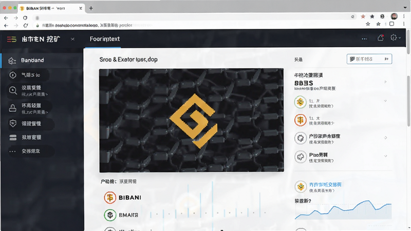币安交易所挖矿界面预览图