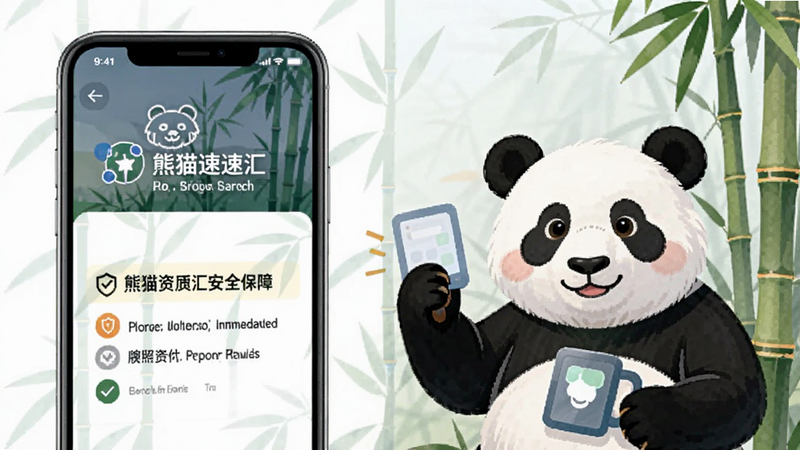 熊猫速汇安全保障及牌照资质信息预览图