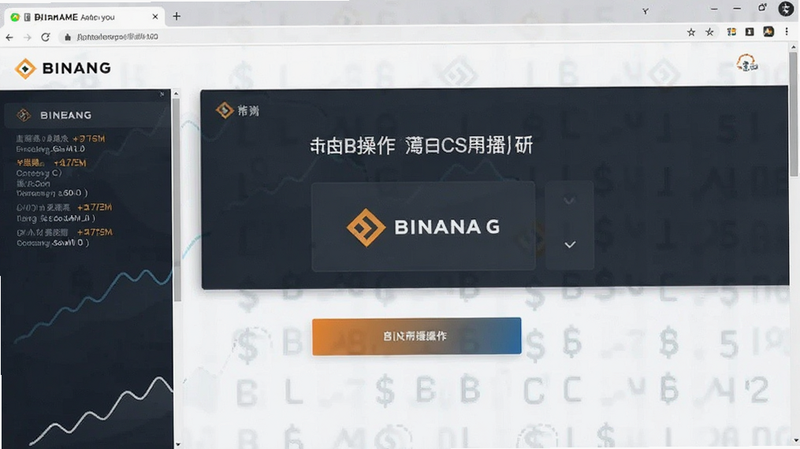 币安交易所卖币操作界面预览图