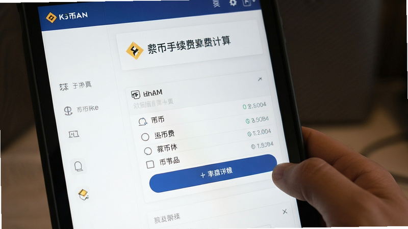 币安卖币手续费计算界面预览图