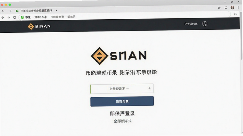 币安官网登录页面预览图