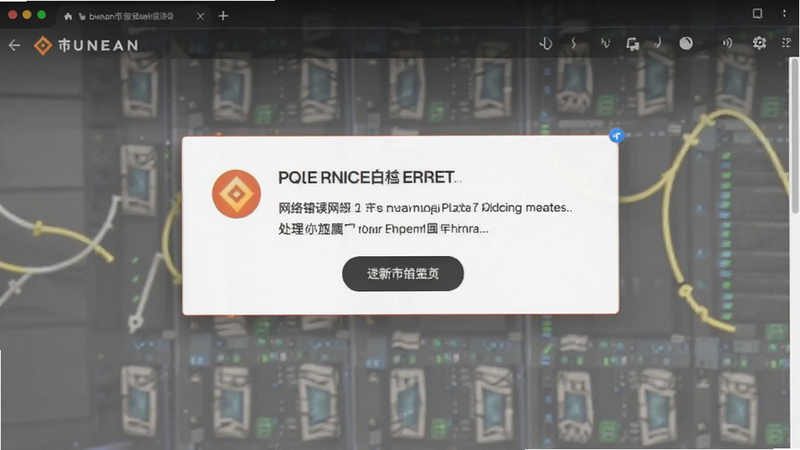 币安网页版网络错误提示处理截图预览图
