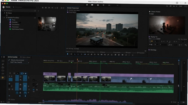 Adobe Premiere Pro2025剪辑界面