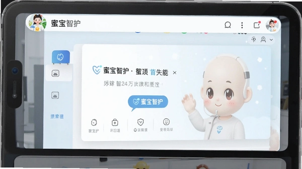 蜜宝智护界面截图预览