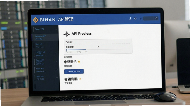 币安API管理页面密钥创建过程预览图