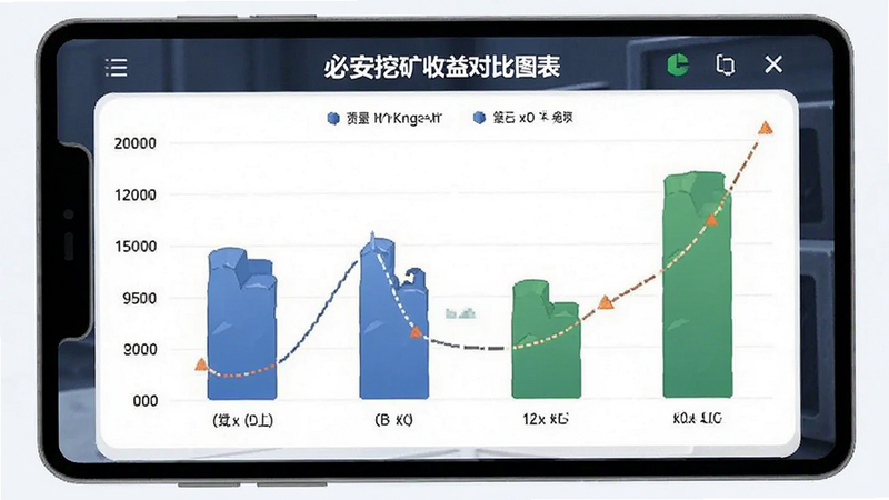 必安挖矿收益对比图表预览图