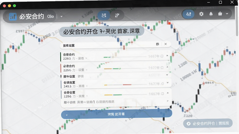 必安合约开仓设置界面预览图