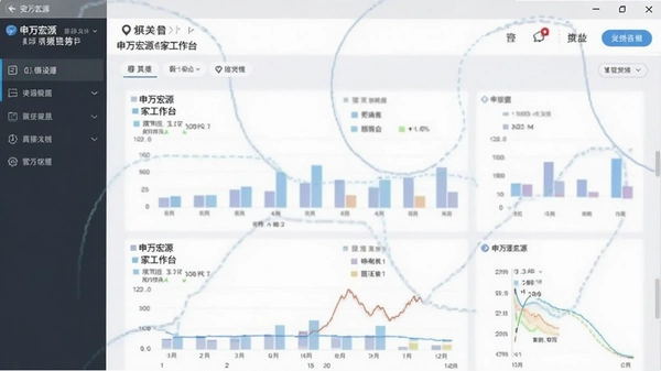 申万宏源e家工作台界面截图