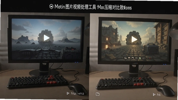 MotionͼƬ��Ƶ��������ѹ���Ա�Ч��ͼ